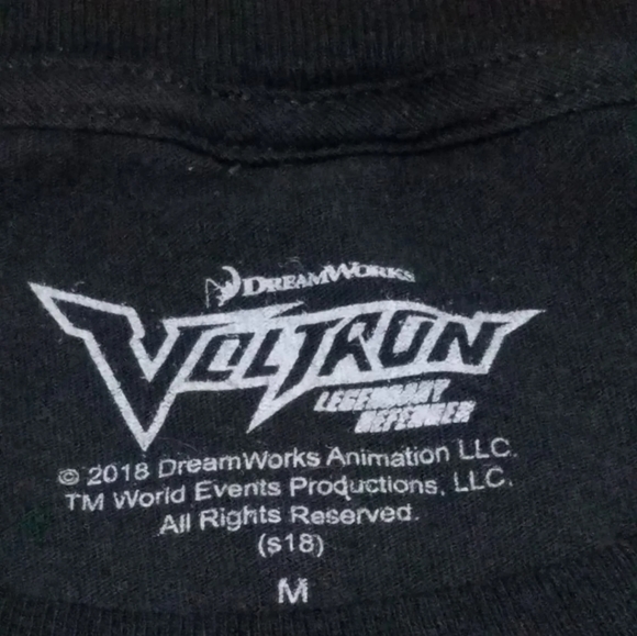 Retro Voltron short sleeve Sz M - Picture 3 of 4